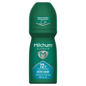 Mitchum Ultimate 72hr Odor Protection Active Ocean Roll On 100ml