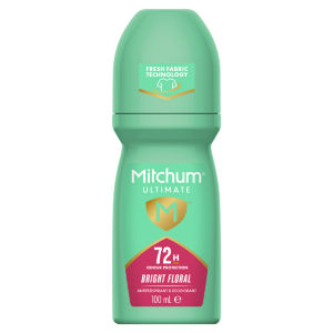 Mitchum Ultimate 72hr Roll On Bright Floral 100ml