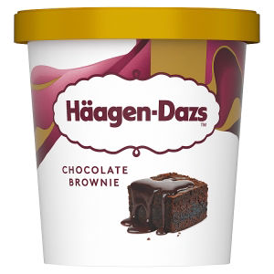 Haagen-Dazs 349g Chocolate Brownie Ice Cream