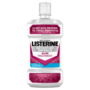 Listerine Advanced Defence Gum Treatment Crisp Mint Mouthwash