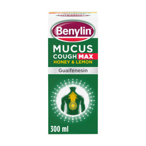 Mucus Cough Max Medicine for Adults 100 mg/5 ml Syrup 300ml