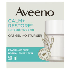 Aveeno Face Calm and Restore Oat Gel Moisturiser 50ml