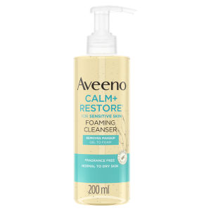 Aveeno Face Calm & Restore Foaming Cleanser 200ml