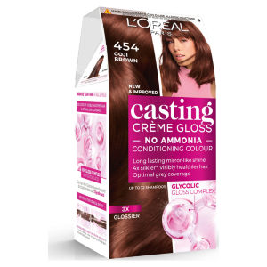L'Oreal Paris Casting Creme Gloss 454 Chocolate Brownie Semi-Permanent Hair Dye