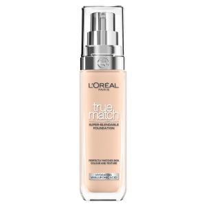 L'Oreal Paris Foundation True Match Liquid Foundation 2C Rose Vanilla, HA Acid & SPF 16 30ml