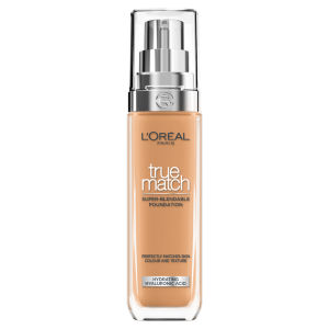 L'Oreal Paris Foundation True Match Liquid Foundation 7.C Rose Amber, Hyaluronic Acid & SPF 16 30ml