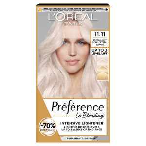 L'Oreal Paris Preference 11.11 Venice Ultra-Light Crystal Blonde Permanent Hair Dye
