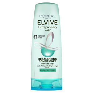 Elvive Extraordinary Clay Oily Roots Dry Ends Conditioner 400ml