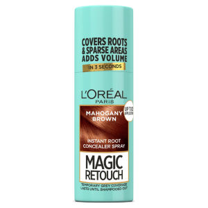 Magic Retouch Mahogany Brown Temporary Instant Root Concealer Spray 75ml