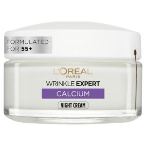 Wrinkle Expert Anti-Wrinkle 55+ Night Cream, Formulated with Calcium, 50ml