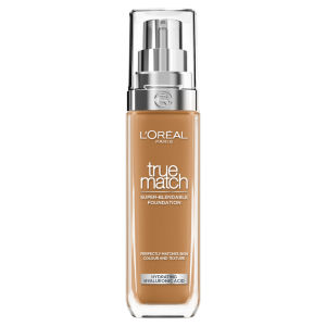 L'Oreal Paris Foundation, True Match with Hyaluronic Acid and SPF 16, 8C, 30ml