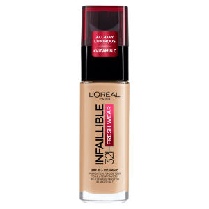 Paris Infallible 32H Fresh Wear Foundation 120 Golden Vanilla