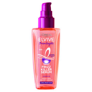 Leave in Serum by Elvive Dream Lengths Sleek Frizz Killer for Long, Frizzy Hair 100ml