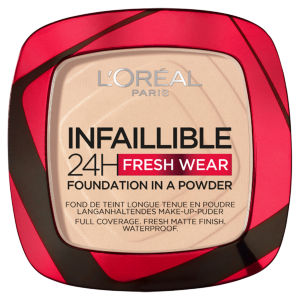 L'Oreal Paris Infallible 24H Foundation in a Powder, Shade 375 Deep Amber