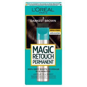 L'Oréal Magic Retouch Instant Root Spray, Grey, Darkest Brown 3: Instantly camouflages grey.