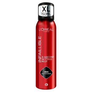 L'Oreal Paris Infallible Setting Spray Mist Upto 36 Hour Wear XL 150ml