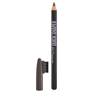 Maybelline Quick Shaper Brow Shaping Pencil, Up to 17H Wear, Black Brown