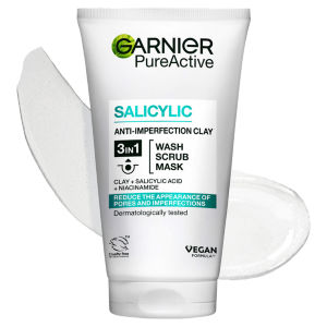 Pure Active 3in1 Clay Mask-Wash-Scrub for Oily Skin 150ml