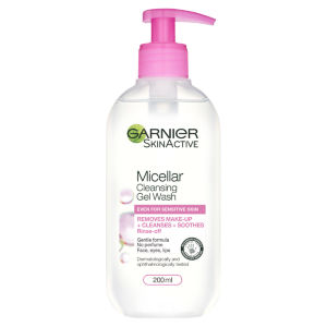 Micellar Gel Face Wash Cleanser For Sensitive Skin 200ml