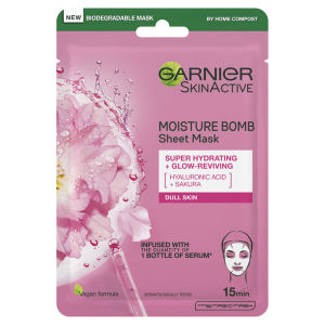 Moisture Bomb Sakura Hydrating Face Sheet Mask Dull Skin 28g