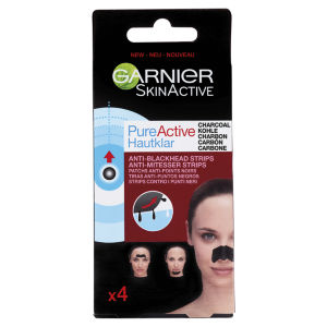 Pure Active Anti-Blackhead Charcoal Nose Strips Pack of 4