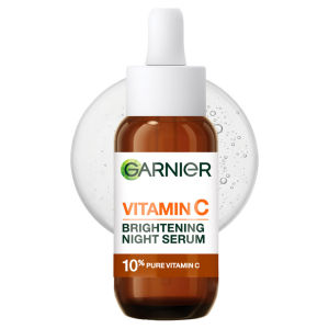 Targeted Anti Dark Spot Night Serum for Face, 10% Pure Vitamin C & Hyaluronic Acid, 30 ml
