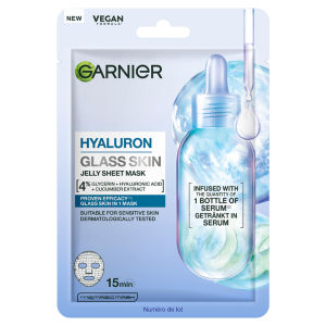 Hyaluron Glass Skin Jelly Sheet Mask,  4% [Glycerin, Hyaluronic Acid, Cucumber Extract]