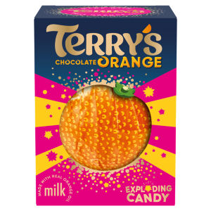 Chocolate Orange Exploding Candy Ball 147g