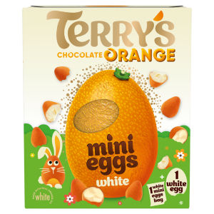 Terry's White Chocolate Orange Easter Egg And Mini Eggs 200G
