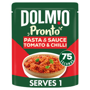 Pronto Microwave Fusilli Pasta with Tomato and Chilli Sauce 200g