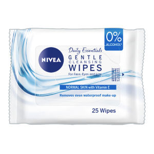 Daily Essentials 3 in 1 Refreshing Cleansing Wipes Normal Skin 25 Wipes