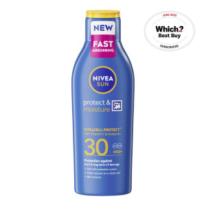 NIVEA  Protect & Moisture Lotion sun cream spf30, 200ml 200ML