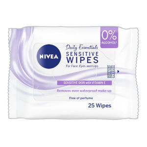 Daily Essentials Sensitive Cleansing Wipes 25ST