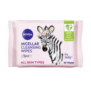 NIVEA MicellAir Cleansing Face Wipes 25 Pack
