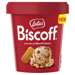 Lotus Biscoff Ice Cream Tub 425ml