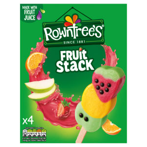 Rowntrees Fruit Stack 4X70ml