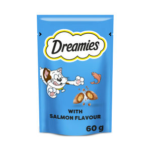 Dreamies Cat Treat Biscuits with Salmon Flavour60g