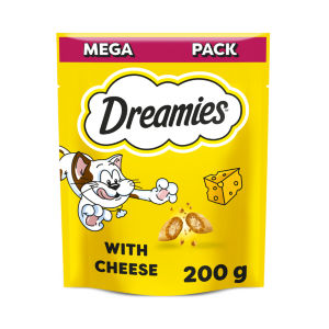 DREAMIES Cat Treat Biscuits With Cheese Flavour 200g