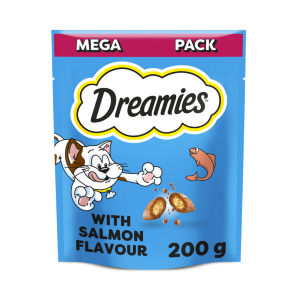 Dreamies Cat Treat Biscuits with Salmon Flavour