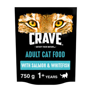 Natural Grain Free Adult Dry Cat Food Salmon & Whitefish