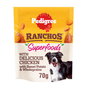 Pedigree Ranchos Superfoods Chicken Dog Treat Sweet Potato Wholegrain