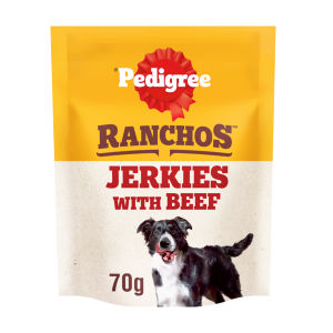 Pedigree Ranchos Originals Jerkies Dog Chew Treat Beef Flavour