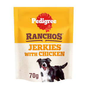 Pedigree Ranchos Originals Jerkies Dog Chew Treat Beef Flavour