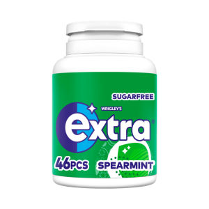 Wrigley's Extra Spearmint Sugar Free Chewing Gum 46 Pieces 64g