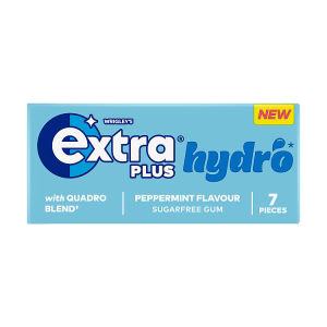 Extra Plus Hydro Peppermint Chewing Gum 7 pieces