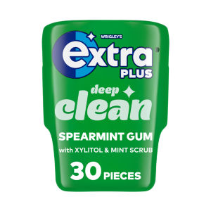 Extra Plus Deep Clean Sugarfree Chewing Gum Bottle 30 Pieces