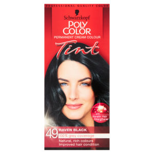Poly Color Tint Permanent Cream Colour 45 Natural Black
