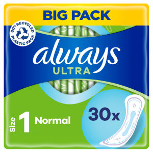 Always Ultra Sanitary Towels Light / Moderate Flow Day (Size 1) 26 Pads