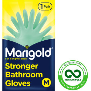 Marigold Medium Stronger Bathroom Gloves 