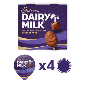 Dairy Milk Chocolate Dessert Pots